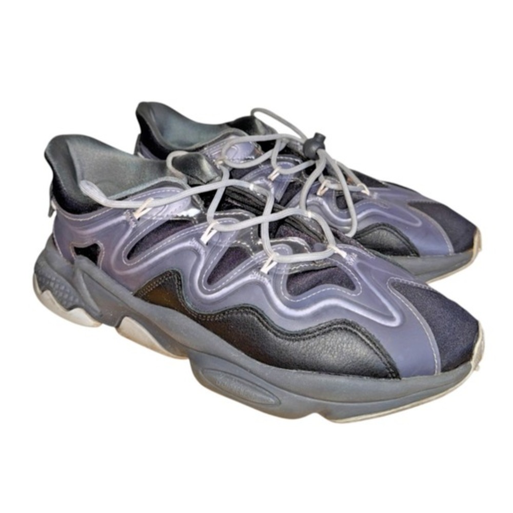 Adidas Ozweego Celox Mens 9 Pre-Owned Sneakers Grey G55588 Futuristic Techwear